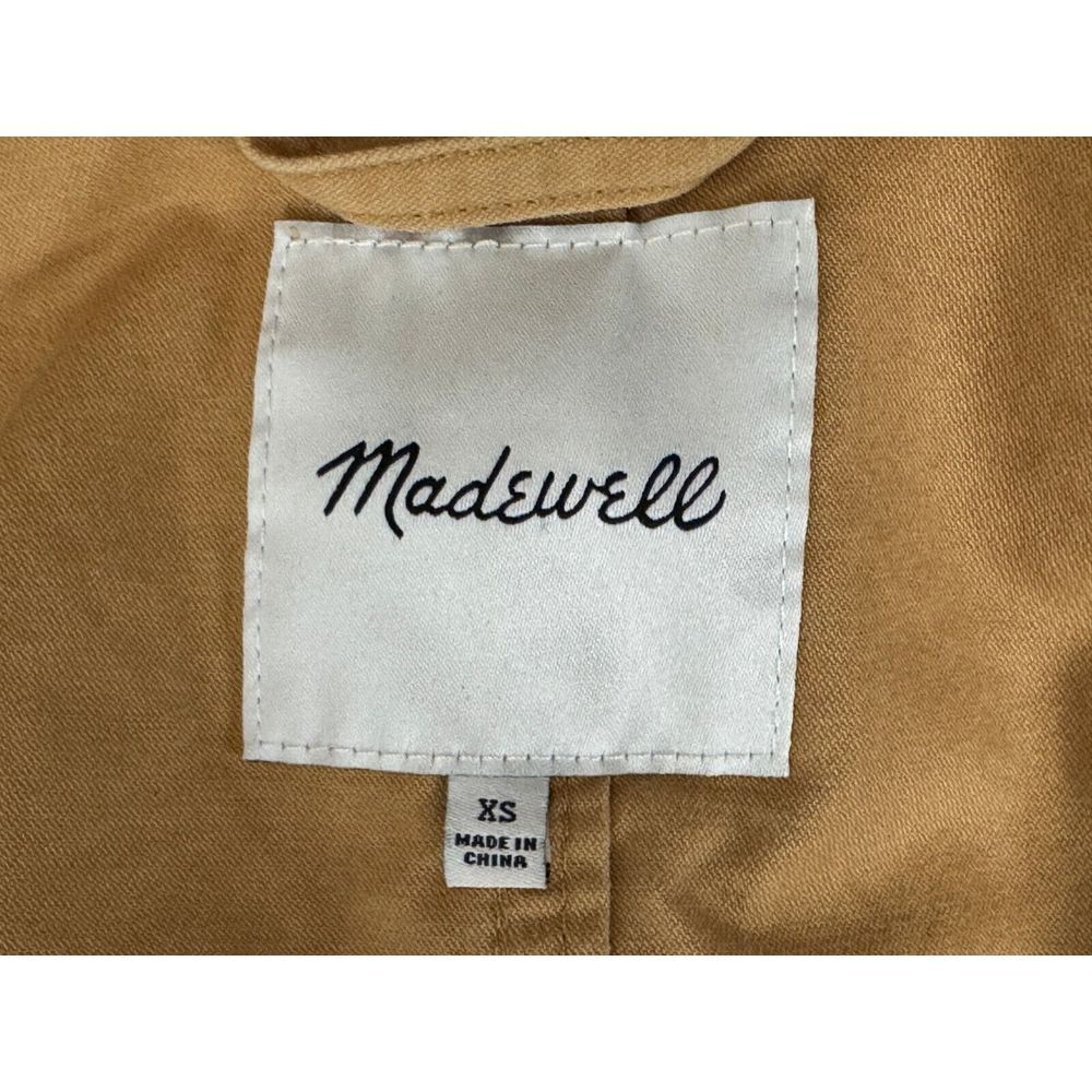 Madewell Embroidered Passage Jacket Women XS EUC $168 Pockets Cotton Full Zip - Picture 6 of 16